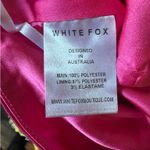 White Fox Boutique White Fox Maxi Skirt Hot Pink SZ S White Fox From Me To You Silky Maxi Skirt Photo 7