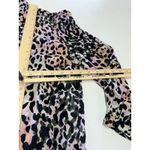 Veronica Beard  Shirt Womens 2 Purple Orange Leta Lety Top Animal Print Silk‎ Photo 9