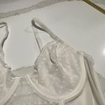 Jessica Simpson Off White Lace Corset Bustier Bra Top 34C Photo 9