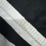 Brooklyn Industries Black Linen Blend Shark Bite Hem Top Women’s Size Small Photo 4