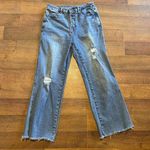 American Rag Cie Jeans Women's Size 9/29 High Rise Wide Leg Denim Distressed Photo 0