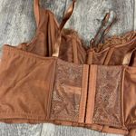 Victoria's Secret VS Bronze Lace Bustier Bra Photo 8