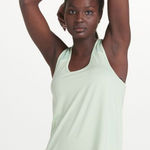 Lole NWT  Fancy Tank Size Small Green Mesh Workout Top Photo 0
