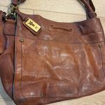 Frye  Demi Hobo Satchel Brown Leather Bag Photo 1
