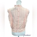 Forever 21 Sleeveless Eyelet Blush Colored Top Size Large NWT Photo 5