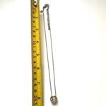 White House | Black Market  single rhinestone pendant necklace Photo 3