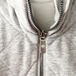 Lululemon Light Grey Forever Warm Quilted Heavyweight Quarter Zip Pullover 8 Photo 6