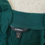 EXPRESS  Womens SIZE XS LONGSLEEVE CROP TOP Square Neck Photo 5