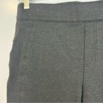 Spanx Grey Ponte High Waisted Straight Leg Cropped Ankle Pants Size Large Photo 2