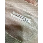 Anthropologie Multicolor Striped Linen Blend Pullover Long Sleeve Blouse S Photo 3