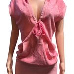 Pulp short sleeve hooded pink tee top M Size M Photo 1