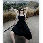 Aritzia Babaton Women’s Dress Revive Dress Fit-And-Flare Cotton Midi Dress Photo 3