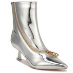 Sam Edelman  Circus NY Women's Sia Ankle Boot Size 7.5 Retro Go-Go Shiny Metallic Photo 0