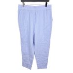 Anthropologie NEW Saturday Sunday by Vera Gauzy Lounge Pants Periwinkle Medium Photo 2