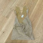 8 Other Reasons Revolve -  Jaguar Mini Dress in Chainlink Gold Photo 5