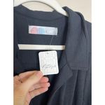 Free People  Beach Faye Jumpsuit Romper Black M Long Boho Resort Minimalist NWT Photo 4