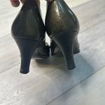 Soft Gabriela dark green learner‎ pump round toe medium heel size 9.5 Photo 3