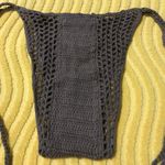 Beauty‎ & The Beach Crocheted Tie Bikini Bottom nwt Size L Photo 4