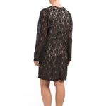 Alison Andrews  • NWT Black Lace Placket Dress Photo 1