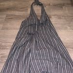 pinstripe halter romper small Photo 3