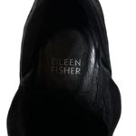 Eileen Fisher Boots Womens 5 Black Suede Leather Nubuck Ankle Neutral Minimalist Photo 8