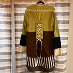 Alexander Julian ‎ Colours Green Cardigan With Corset Back Size Large Photo 1