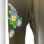 Nike  Women’s Floral Printed Leggings Black Pants Cotton/Spandex Photo 3