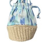 Aerie Straw Bottom Bucket Bag NWT Photo 2