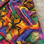 BOOM Multi Color Hippie Slouchy Sleeveless Short Romper w Pockets Size M Orange Size M Photo 4