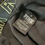 PINK by Victoria’s Secret Black Lounge Sweatpants Joggers With Dog Logo Size M Photo 3