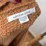 American Eagle  Tan Knit Henley Sweater Photo 5