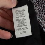 Rebecca Taylor  Tweed Chain Link Trim Open Front Jacket With Fringe Womens Size 8 Photo 5