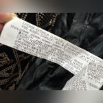 ZARA  BLACK BLAZER VELVET EMBROIDERED GOLD SEQUINS COAT JACKET TRINNY - Large Photo 15