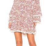 Free People Retro 70s Bohemian Gypsy Crochet Bell Sleeve Kristall Floral Dress S Photo 0