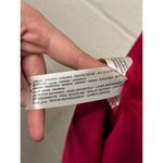 ZARA NWT Effect Satin Hot Pink Mini Cocktail Dress With Jewel Straps SZ Small Photo 9