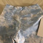 Nux Women’s Reversible 7/8 Leggings with Cloud & Purple Ombré, Size S Blue Photo 1