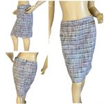 Cynthia Rowley  RED, WHITE & BLUE TWEED SKIRT SUIT (S/6) Photo 4