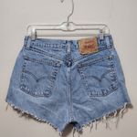 Levi's 560 loose fit straight leg 90s cutoff denim shorts size 10 Photo 3