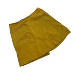 Jamie Sadock Mustard Yellow Skort with Zipper Pockets, Sz 6 Photo 4