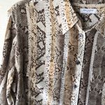 Equipment  Silk Snake Print Shirt Photo 2