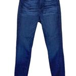 Good American  Good Waist Crop Skinny Jeans High-Rise Dark Wash Size 4/27 Photo 0