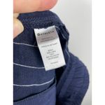 Athleta  Linen Pants Womens 2 Bali Wide Leg Cropped Blue Stripe Beachy Pockets Photo 8