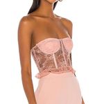 NBD Nicole Strapless Top in Dusty Pink Medium Photo 1