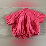 Athleta Playa Linen Passionfruit Coral wrap front Top Size large Photo 13