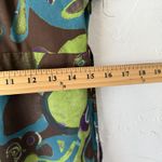 United Colors Of Benetton Dress Womens Medium Abstract Boho Made in Italy Photo 6