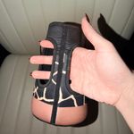 HydroJug Giraffe Print Water Bottle Carrier Sleeve Black Photo 4