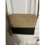 camel beige‎ & black cross body bag Photo 1