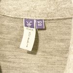 Ibex Carrie Vest Oatmeal Heather Merino Wool Full Zip Vest Size XS Tan Photo 2