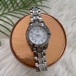 Bulova Woman’s Sterling Silver & Swarovski Watch Photo 2