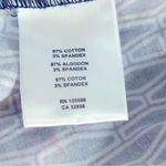 Ellen Tracy  Navy White Patterned‎ Mini Skirt Size 14 Photo 5